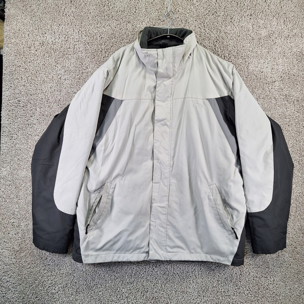 C9 by Champion Jacket Mens XL Gray Full Zip Winter Outdoors Warm Ski Snowboard